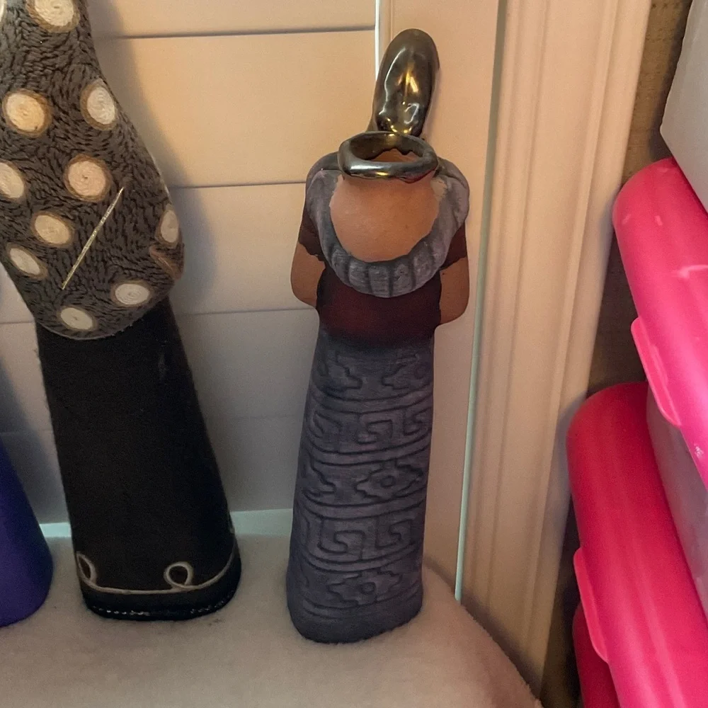 Elegant Multicolor Figurine Set
